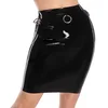 LateX Latex Knee-length Skirt 2901382 Black S