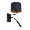 Zidna lampa ARDEN 1xE27/60W+1xG9/8W/230V plava