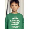 Mini Rodini Otroški bombažen pulover Travel agency