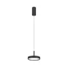 Ondaluce - LED luster na sajli NINA LED/20W/230V O 19 cm crna