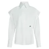 Karl Lagerfeld Bluza črna/bela