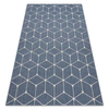 eoshop Preproga FLAT 48721/591 SISAL - 3d kocka modra ( - Velikost: 160x230 cm)