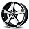 FELNA ALU 18X8.0 5/120 ET35 79.6 REDS DRONE EVO MATT BLACK-POLISHED