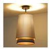 Duolla - Plafonski luster BELL SHINY 1xE27/15W/230V prečnik 25 cm srebrna/crna