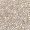 Kašaste perle (seed beads) 2 mm providna srebrna linija