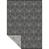 Črna/bela zunanja preproga 160x230 cm Pangli Black – Hanse Home