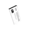 Denmen Eksterna baterija DP43, 10000mAh, PD 20W, QC3.0, 2x Type-C, USB-A, Bela