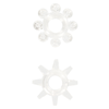 ToyJoy Power Stretchy Rings Transparent 2 pcs