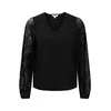 ONLY Bluza ONLMETTE črna