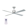 Lucci Air 210520 - Plafonski ventilator AIRFUSION CLIMATE drvo/mat hrom + daljinski upravljač