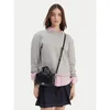 Ročna torba Tommy Jeans Tjw City Trunk Crossover AW0AW18084 Črna