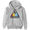 Imagine Dragons Triangle Logo Off White XL Kapuco
