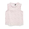 VERO MODA Bluza VMTRINE zelena / roza / pastelno roza