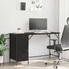 Računalni stol Crni hrast 131 x 48 x 75 cm Konstruirano drvo