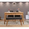 HANAH HOME Trpezarijski set Santiago Atlantice Anthracite