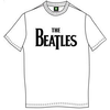 The Beatles Unisex majica Drop T Logo White (Retail Pack) M