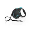Flexi Leash Black Design M pas 5m črno-modra