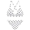 LASCANA Bikini zgornji del črna/bela