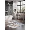 Lessentiel Maison Set Podloga za kupatilo CT-5137, Plavo-beli