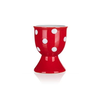 Banquet Keramična skodelica za jajca DOTS 7 cm, rdeča, komplet 10 kosov