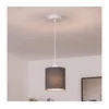 BRILAGI - LED luster na lanku NUBILA 1xE27/60W/230V O 14 cm bela/antracit
