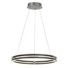 Rabalux Trixo LED luster 60 cm 60 W daljinski upravljač siva 72277