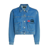 Karl Lagerfeld Prehodna jakna moder denim/roza/črna