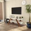Hanah Home TV Komoda Basic-146, 120x45x33,1 cm, Bela