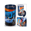 STARPAK Metalna škatla za varčevanje Hot Wheels, okrogla škatla za fanta STARPAK