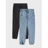 Sinsay - Slim jogger farmerke sa efektom pranja - plavi džins