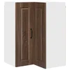 Vidaxl omara za vogal PORTO Rjav hrast 57 x 57 x 80 cm Konstruiran les