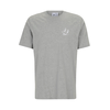 ADIDAS ORIGINALS Majica pegasto siva/rdeča/črna/bela
