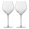 Set of 2 Burgundy wine glasses, crystalline glass, 646 ml, SPIRIT -