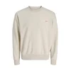 JJ REBEL Muška majica JREBHAYDEN CREW NECK SWEAT SN, Bež