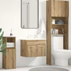 Ormarić za umivaonik u kupaonici Artisan hrast 60x38,5x46 cm Konstruirano drvo