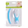 Češalj i četka za bebe set C2000 Blue - Četka + češalj za bebe