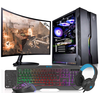 VIST računalniški komplet PC Gaming (Ryzen 7 3.8GHz, 32GB, RX VEGA8, SSD 1TB M.2, LCD 27, W11)