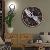 Opviq MDF Zidni sat 50cm Šareni