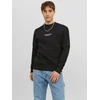 JACK & JONES Majica, črna
