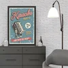 Wallity Uramljena slika Karaoke Party, 55x75 cm