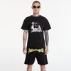 Majice Palm Angels Palm Statement Regular Tee UNISEX Black/ Off White M