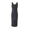 ROXY Obleka GOOD KEEPSAKE temno siva