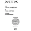 DOPPLER:DUETTINO OP.36 FOR TWO FLUTES & PIANO