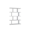 Hanah Home Harmon White Polica za knjige 90x25x127.4cm, Bela