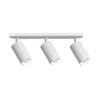 LED RGBW prigušiva kupatilska ugradna spot lampa TURYN 3xGU10/6W/230V IP44 bela