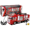 slomart LEAN TOYS Gasilsko Vozilo na Daljinsko Upravljanje z Lestvijo, R/C