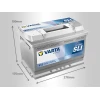 Varta Akumulator Dynamic Sli, 12V, 74Ah