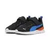 PUMA Anzarun Lite Sneakers Kids, Shoes, Black/Hyperlink Blue/White, 34.5