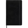 Moleskine Limited Edition Velvet Notebook, Hard Cover, Large, Ruled/Lined, Black