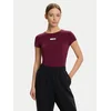 EA7 Emporio Armani Majica 7W000673 AF12945 M5064 Bordo rdeča Slim Fit